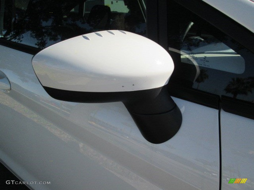 2015 Fiesta S Sedan - Oxford White / Charcoal Black photo #5