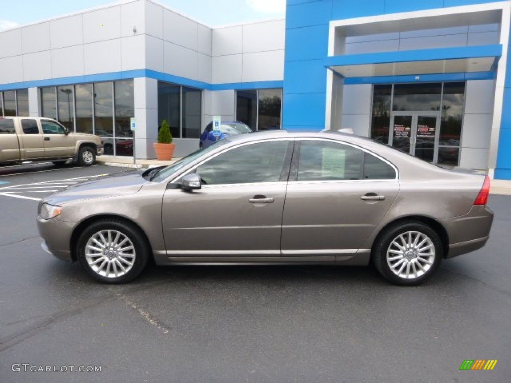 2007 S80 3.2 - Oyster Gray Metallic / Anthracite Black photo #2