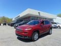 2014 Deep Cherry Red Crystal Pearl Jeep Cherokee Limited 4x4  photo #7