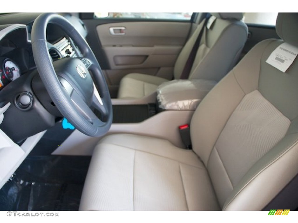 2015 Pilot LX - Crystal Black Pearl / Gray photo #9