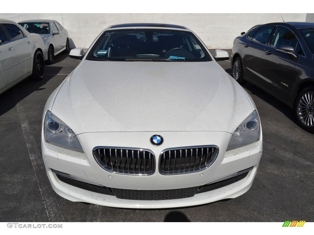 2013 6 Series 640i Coupe - Alpine White / Cinnamon Brown photo #2