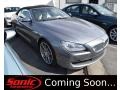 Space Gray Metallic 2012 BMW 6 Series 650i Convertible