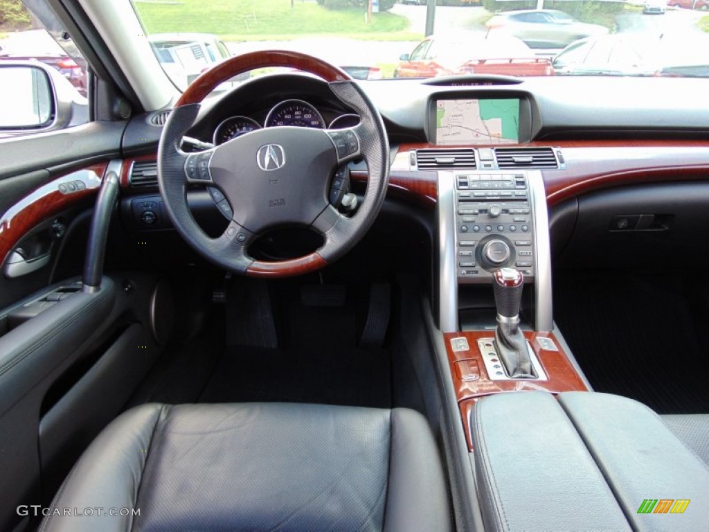 2010 RL Technology - Platinum Frost Metallic / Ebony photo #16