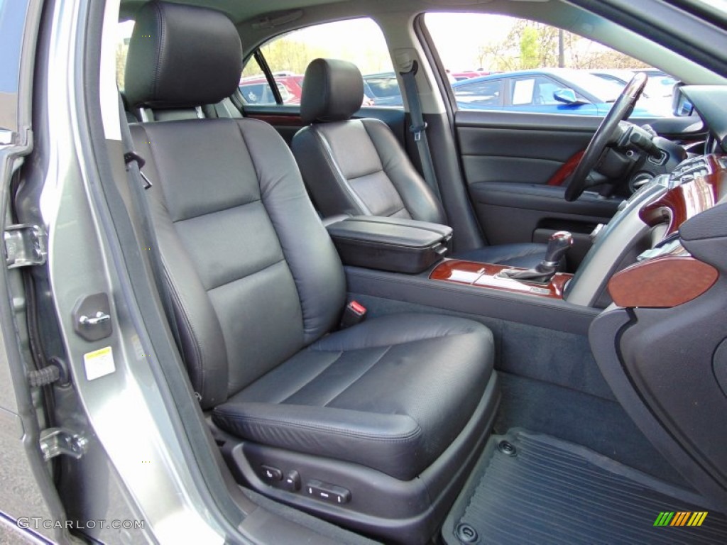 2010 RL Technology - Platinum Frost Metallic / Ebony photo #19