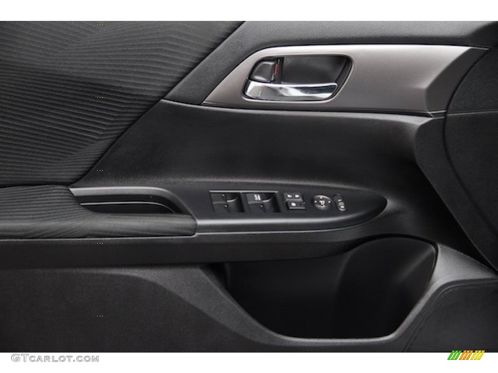 2015 Accord LX Sedan - Modern Steel Metallic / Black photo #8