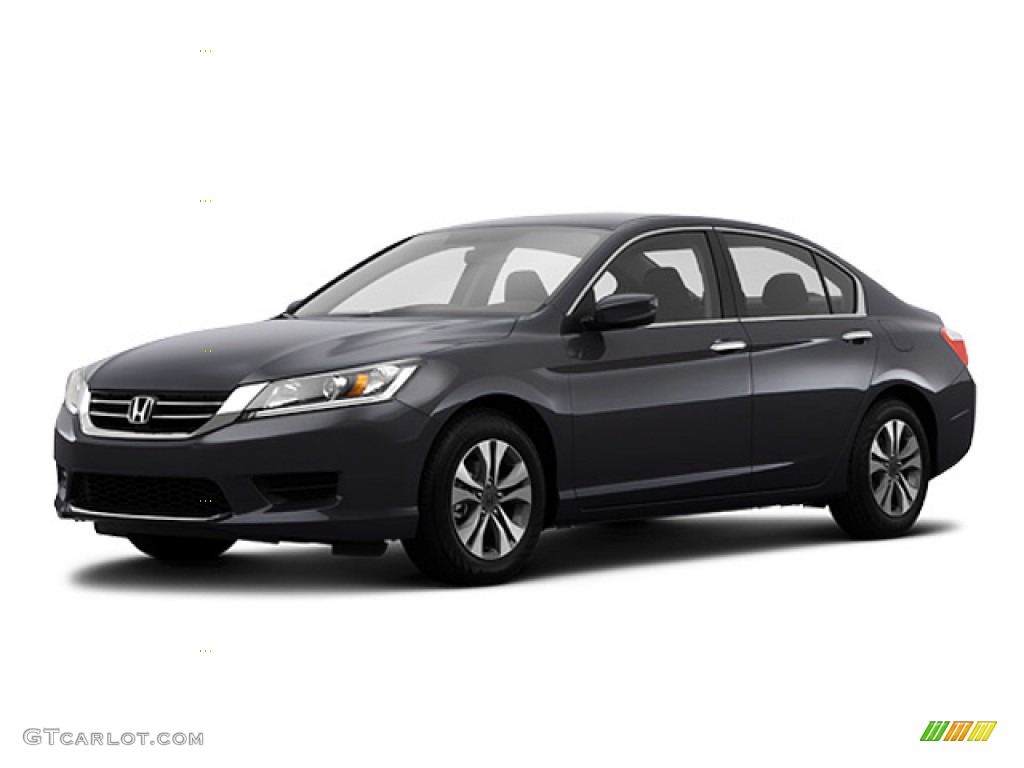 2015 Accord LX Sedan - Modern Steel Metallic / Black photo #20