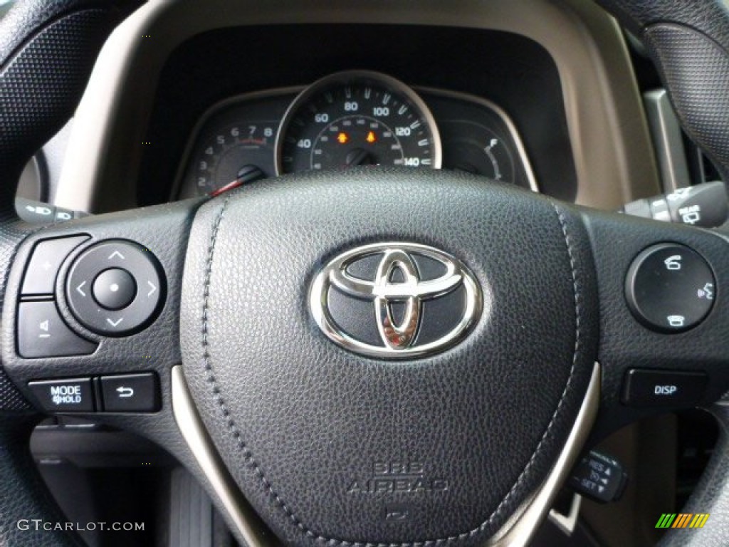 2014 RAV4 XLE AWD - Magnetic Gray Metallic / Black photo #22