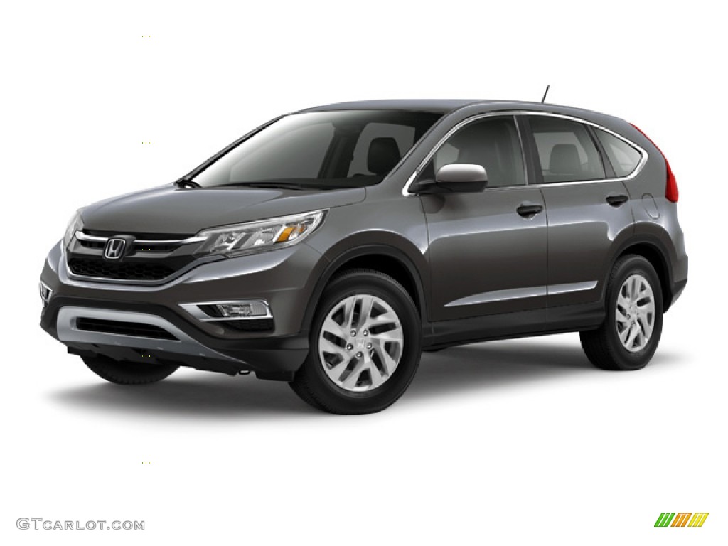 2015 CR-V EX - Urban Titanium Metallic / Black photo #21