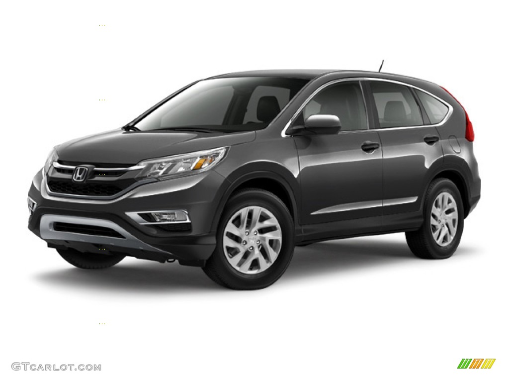 2015 CR-V EX - Modern Steel Metallic / Gray photo #21