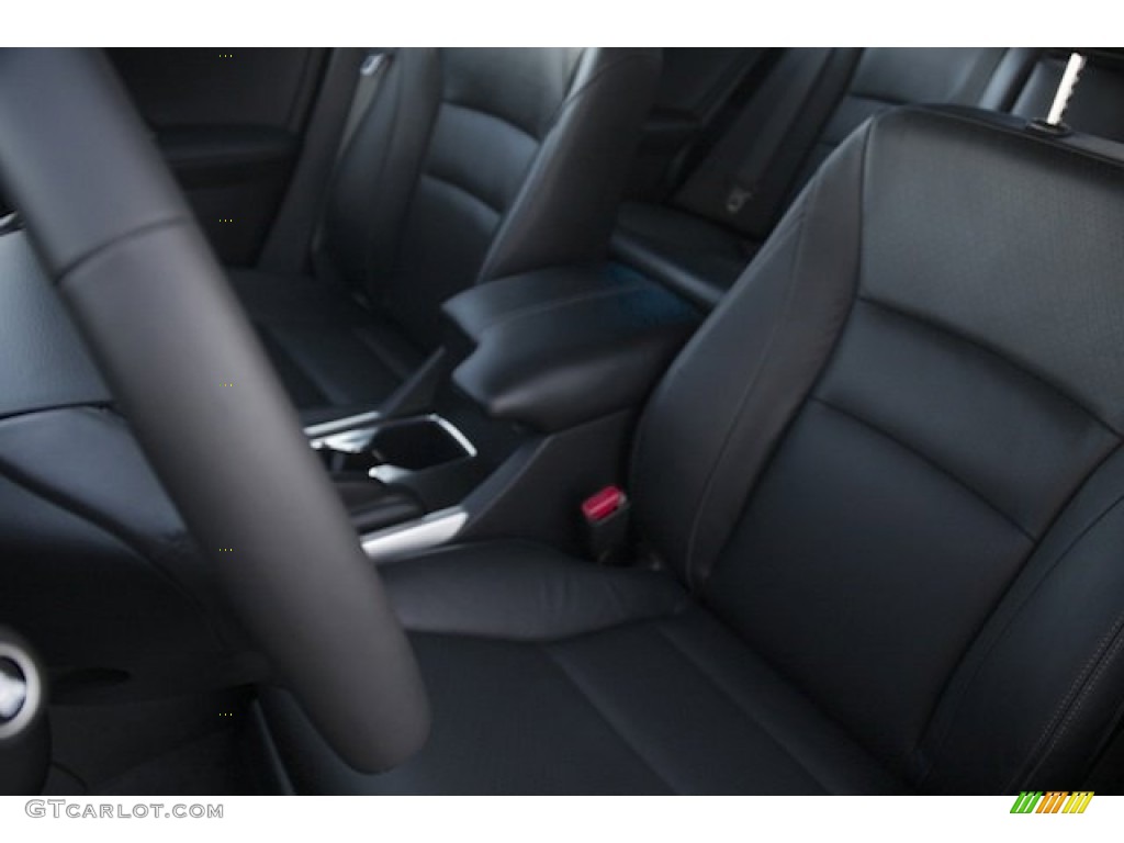 2015 Accord Hybrid EX-L Sedan - Crystal Black Pearl / Black photo #17