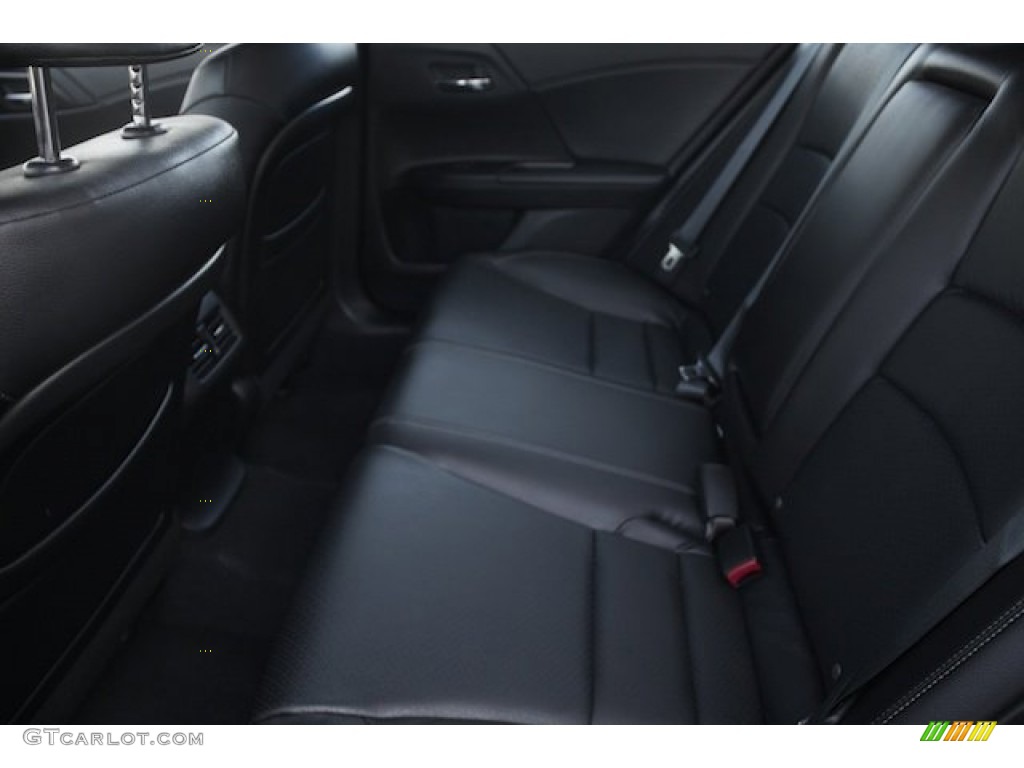 2015 Accord Hybrid EX-L Sedan - Crystal Black Pearl / Black photo #18