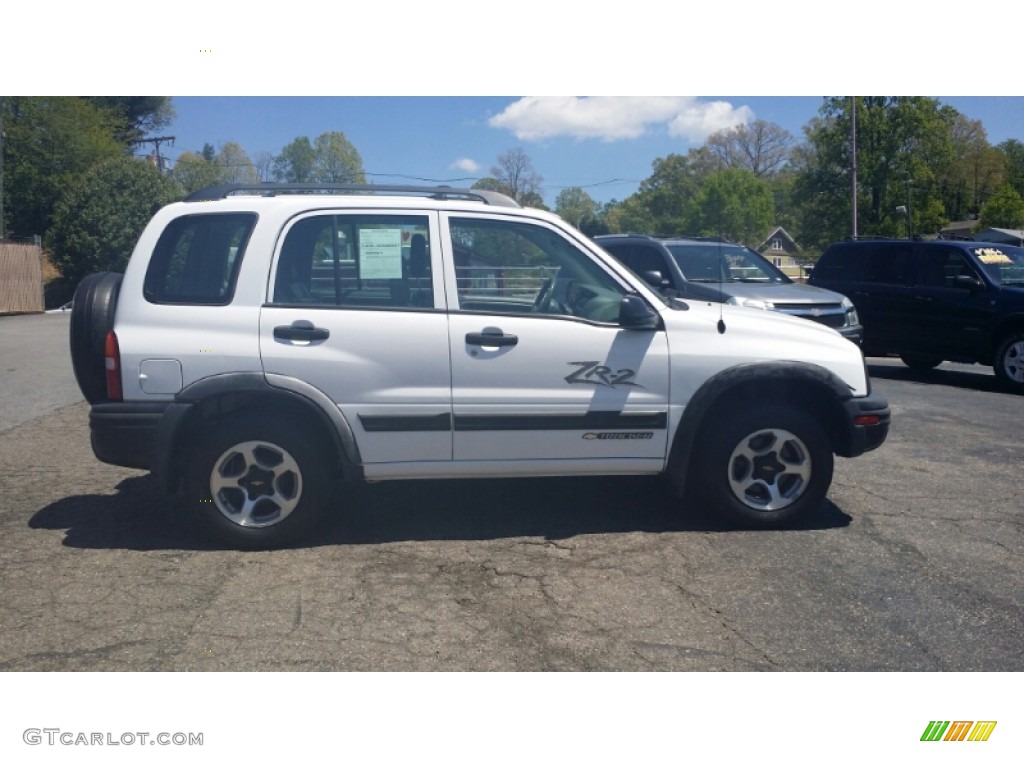 2002 Tracker ZR2 4WD Hard Top - White / Medium Gray photo #6