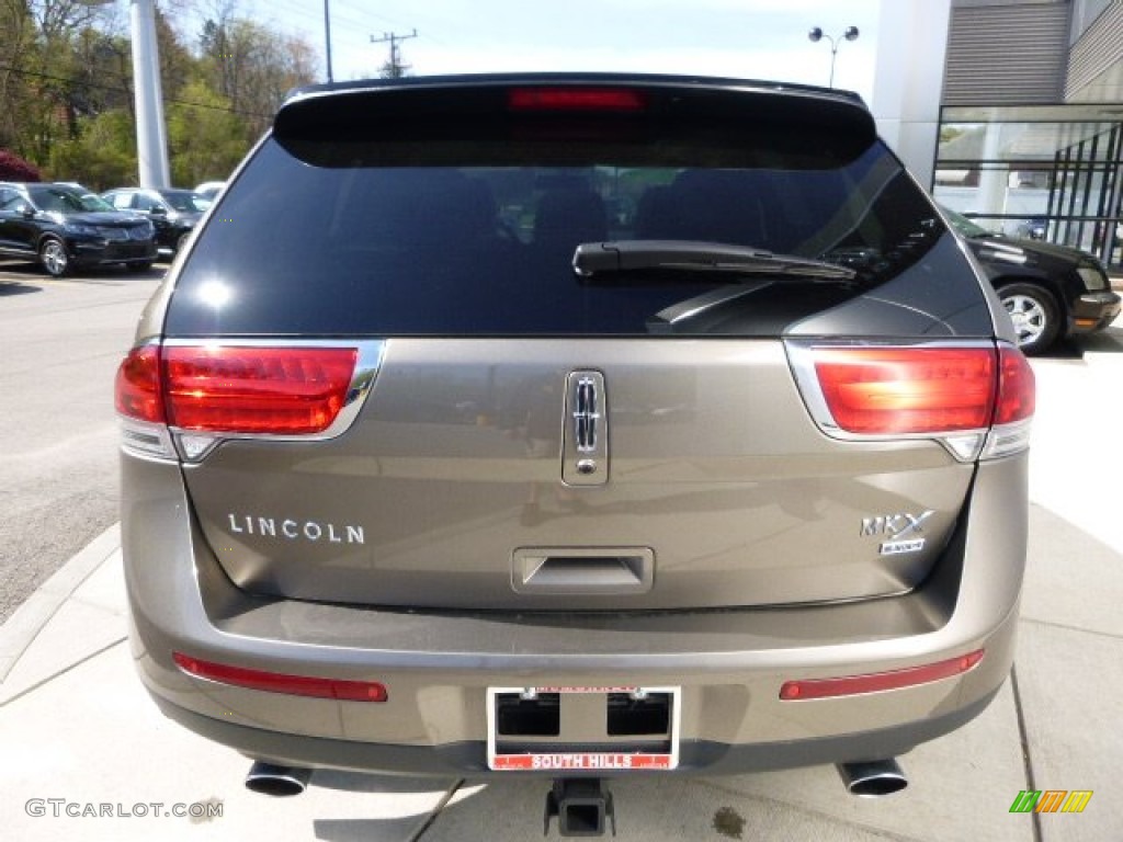 2012 MKX AWD Limited Edition - Mineral Gray Metallic / Bronze Metallic/Charcoal Black photo #4