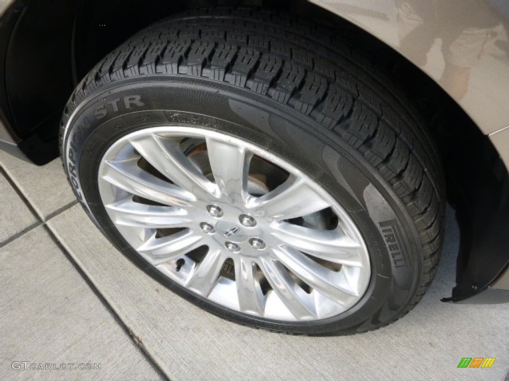 2012 MKX AWD Limited Edition - Mineral Gray Metallic / Bronze Metallic/Charcoal Black photo #10
