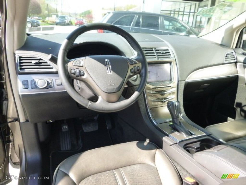 2012 MKX AWD Limited Edition - Mineral Gray Metallic / Bronze Metallic/Charcoal Black photo #17