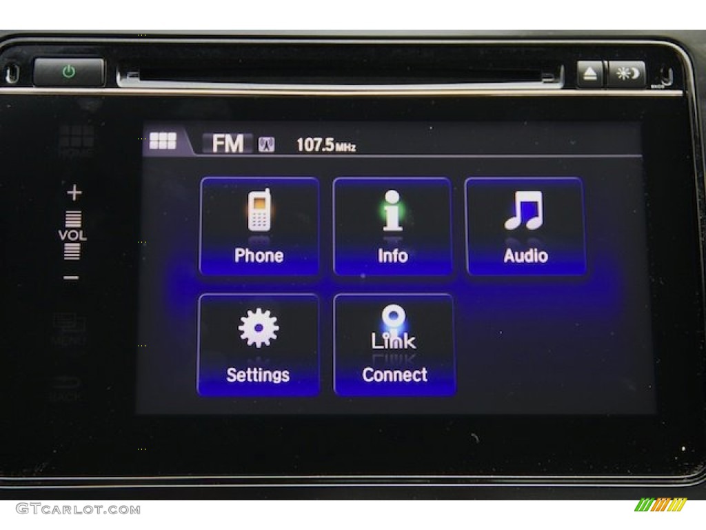 2015 Civic EX Sedan - Crystal Black Pearl / Black photo #18