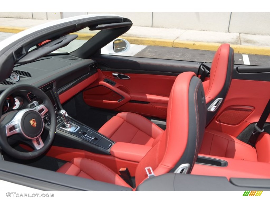 2015 Porsche 911 Turbo S Cabriolet Front Seat Photo #103638581