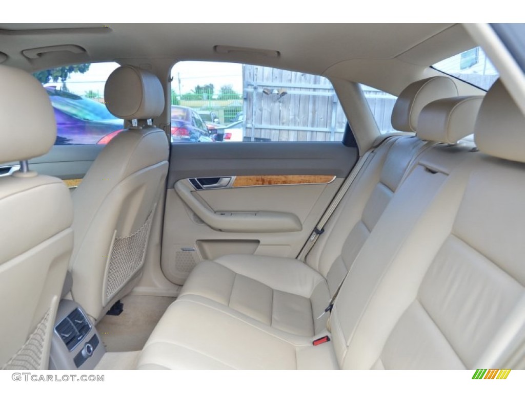 2005 A6 3.2 quattro Sedan - Arctic White / Beige photo #5