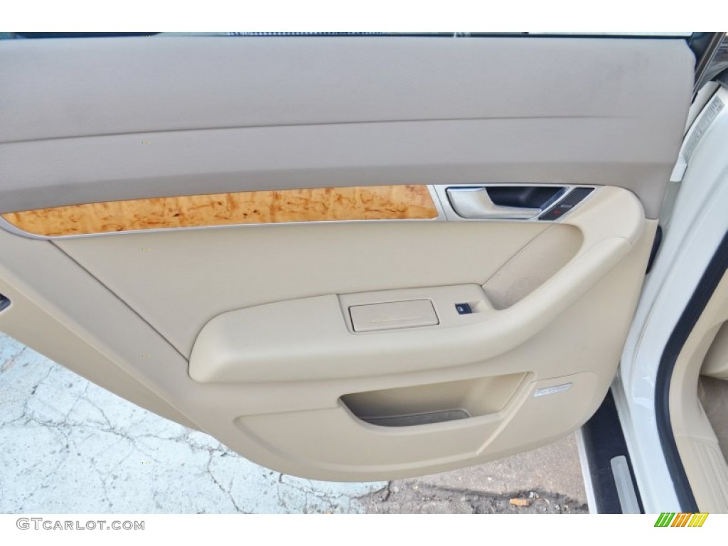 2005 A6 3.2 quattro Sedan - Arctic White / Beige photo #8