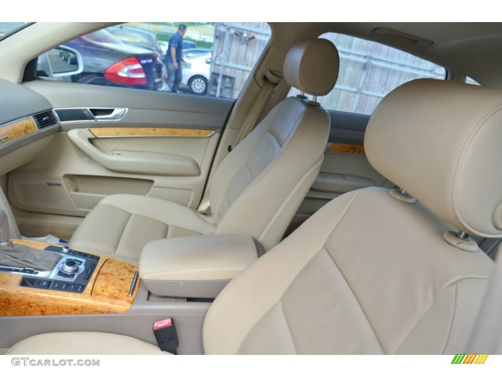 2005 A6 3.2 quattro Sedan - Arctic White / Beige photo #11