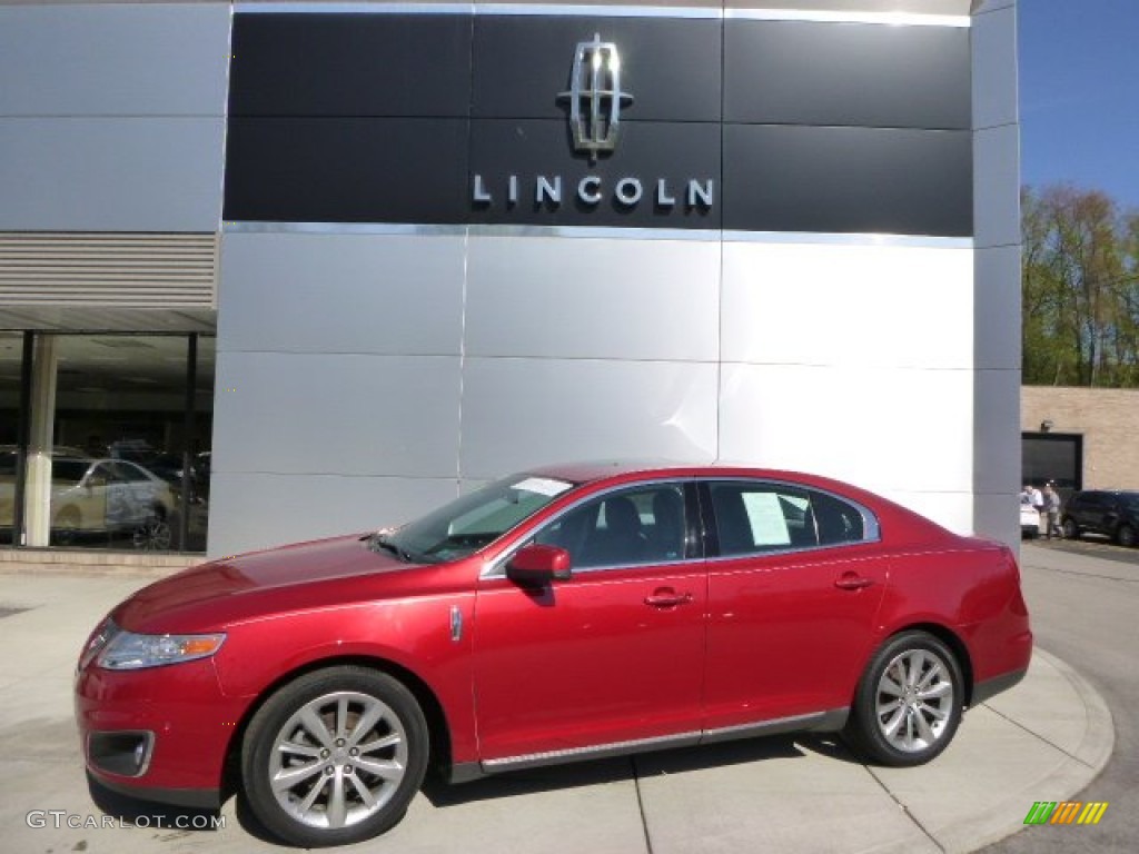Red Candy Metallic Lincoln MKS
