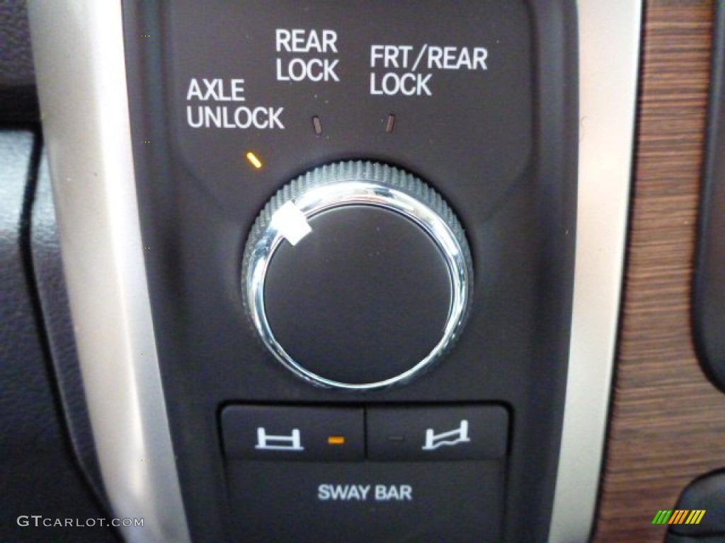 2015 Ram 2500 Powerwagon Laramie Crew Cab 4x4 Controls Photo #103641527