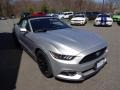 2015 Ingot Silver Metallic Ford Mustang EcoBoost Premium Convertible  photo #1