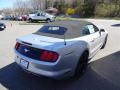 2015 Ingot Silver Metallic Ford Mustang EcoBoost Premium Convertible  photo #7