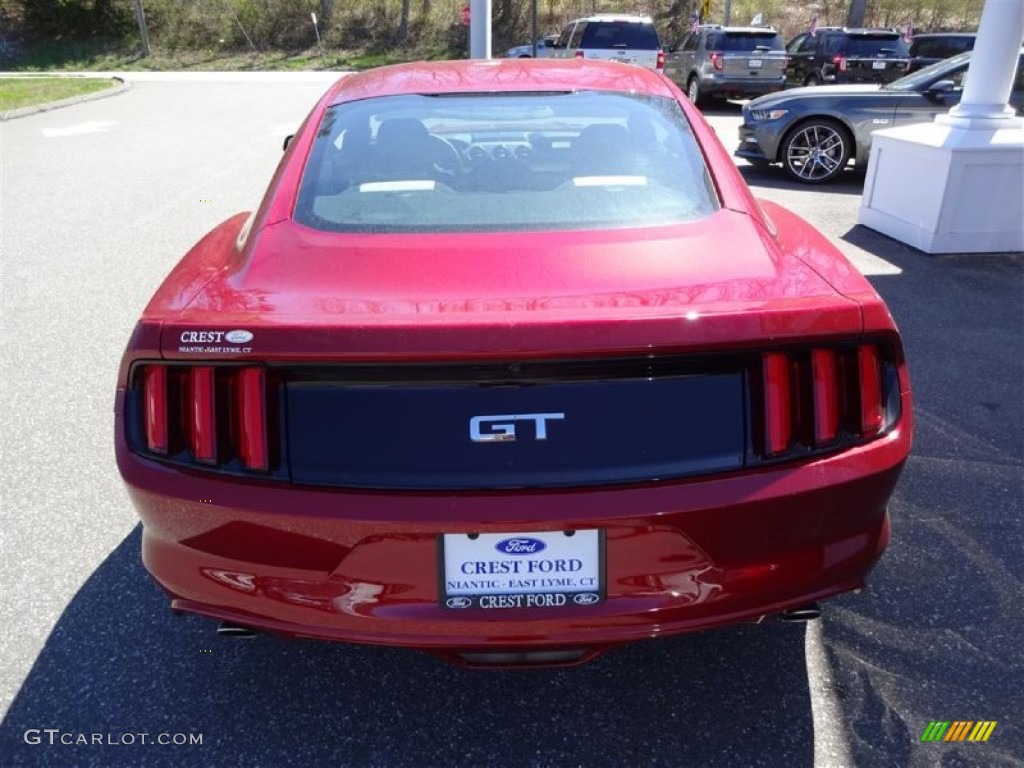2015 Mustang GT Coupe - Ruby Red Metallic / Ceramic photo #6