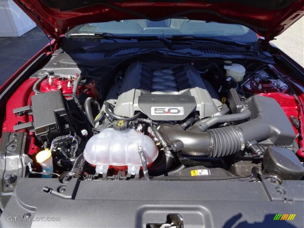 2015 Mustang GT Coupe - Ruby Red Metallic / Ceramic photo #9