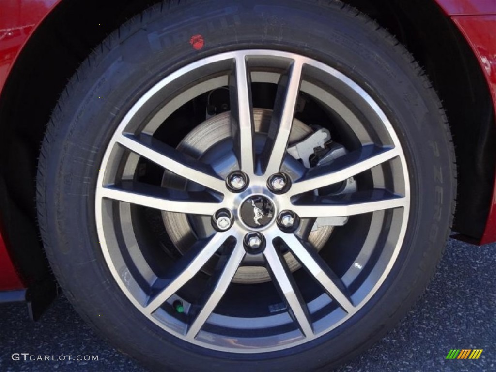 2015 Mustang GT Coupe - Ruby Red Metallic / Ceramic photo #10