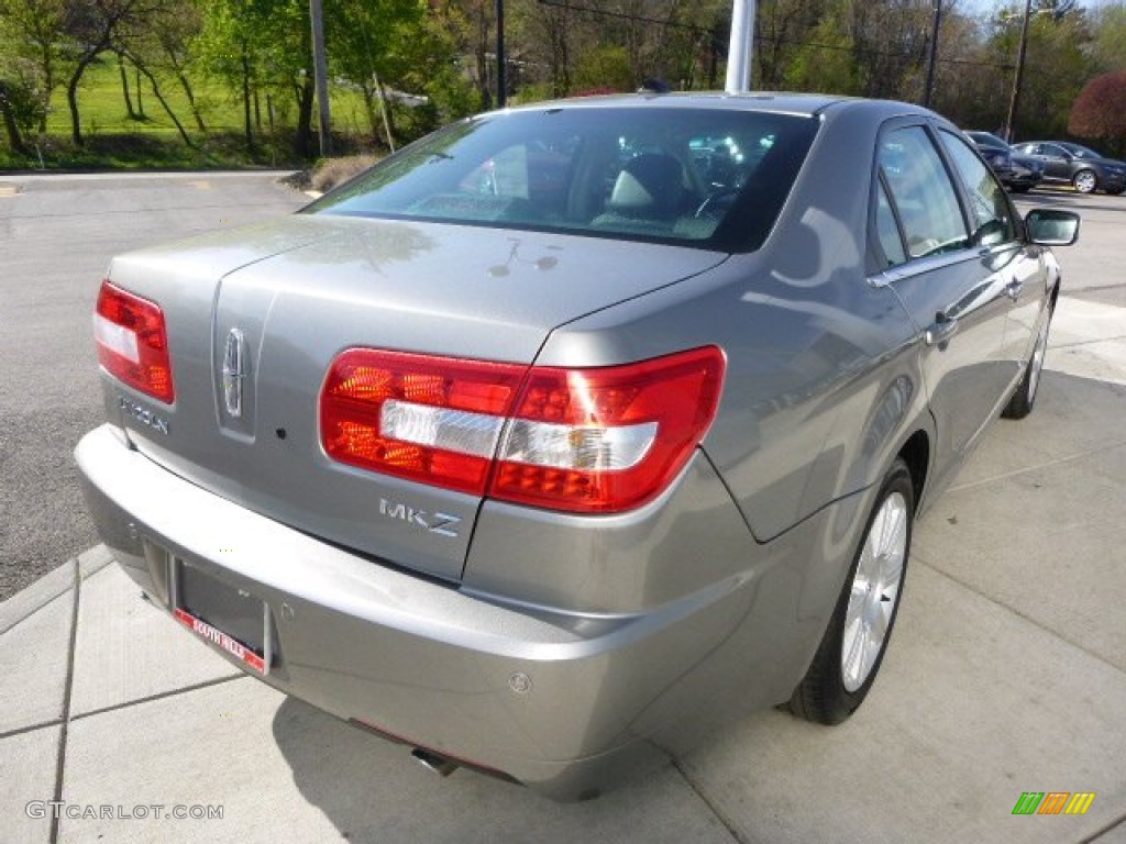 2009 MKZ Sedan - Vapor Silver Metallic / Dark Charcoal photo #5