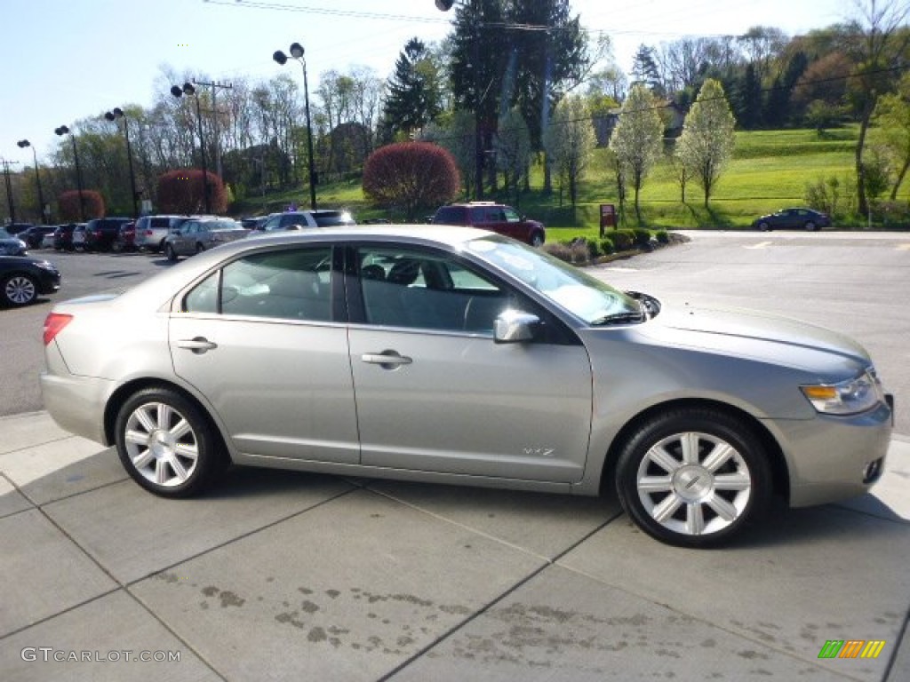 2009 MKZ Sedan - Vapor Silver Metallic / Dark Charcoal photo #6