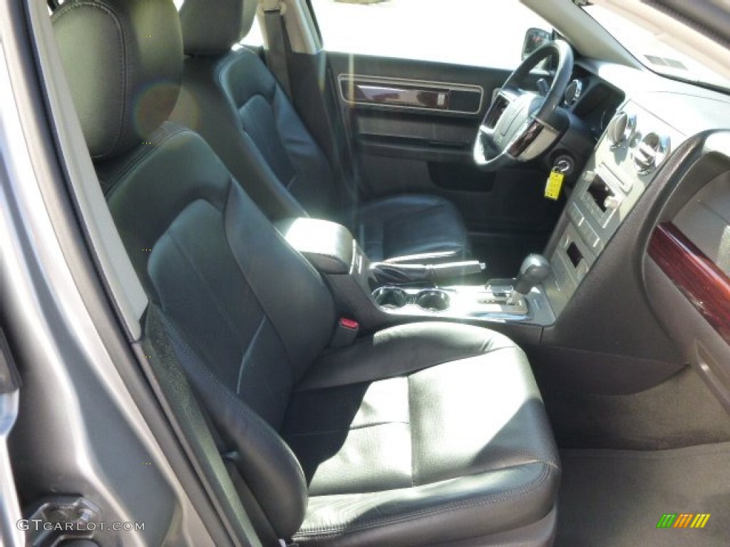 2009 MKZ Sedan - Vapor Silver Metallic / Dark Charcoal photo #10