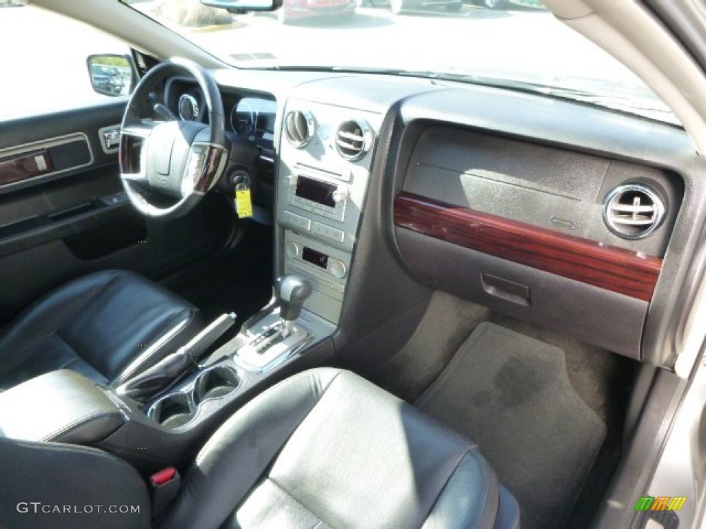 2009 MKZ Sedan - Vapor Silver Metallic / Dark Charcoal photo #11