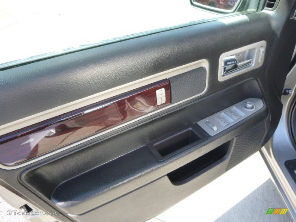 2009 MKZ Sedan - Vapor Silver Metallic / Dark Charcoal photo #17