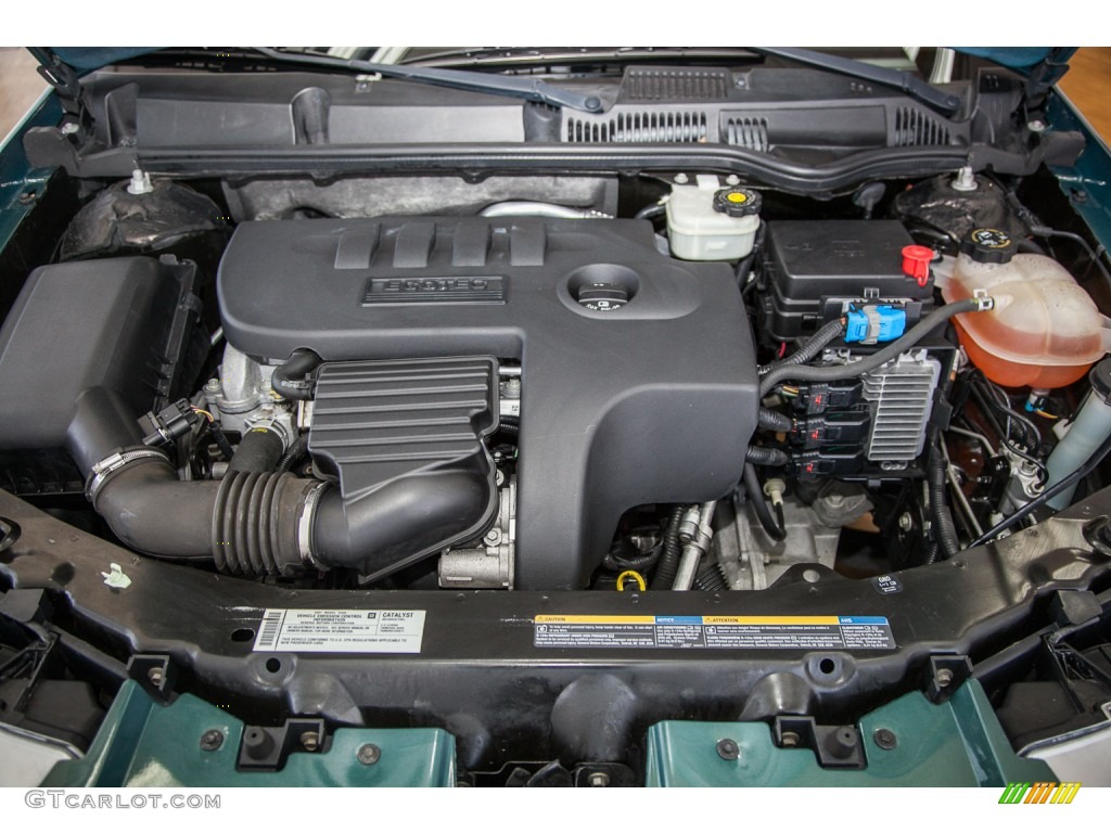 2007 ION 3 Sedan - Cypress Green / Gray photo #9