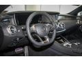 Black 2015 Mercedes-Benz S 63 AMG 4Matic Coupe Dashboard