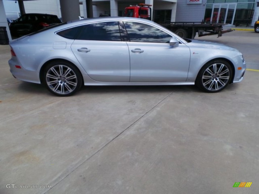 Ice Silver Metallic 2012 Audi A7 3.0T quattro Prestige Exterior Photo #103645808