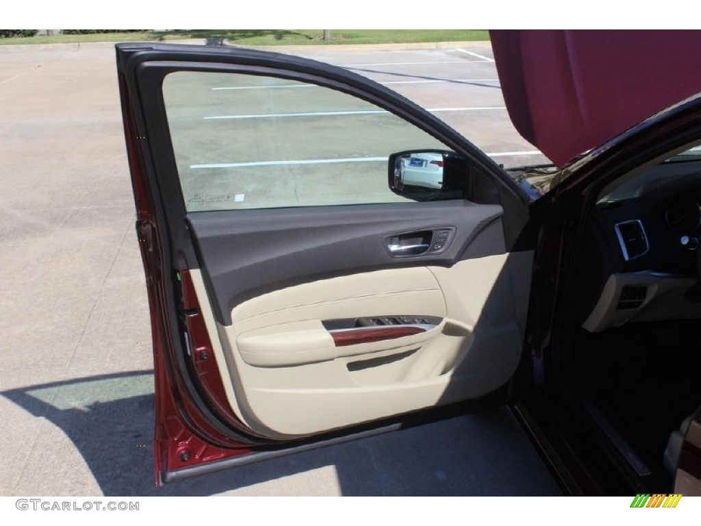 2015 TLX 2.4 - Basque Red Pearl II / Parchment photo #11