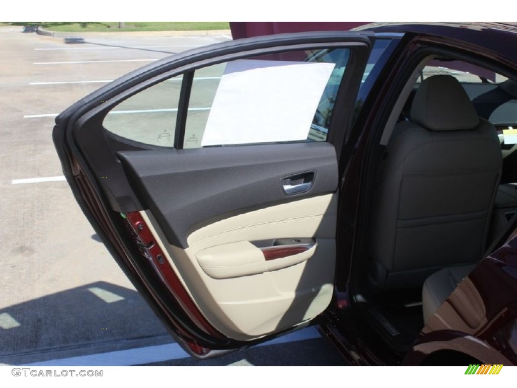 2015 TLX 2.4 - Basque Red Pearl II / Parchment photo #13