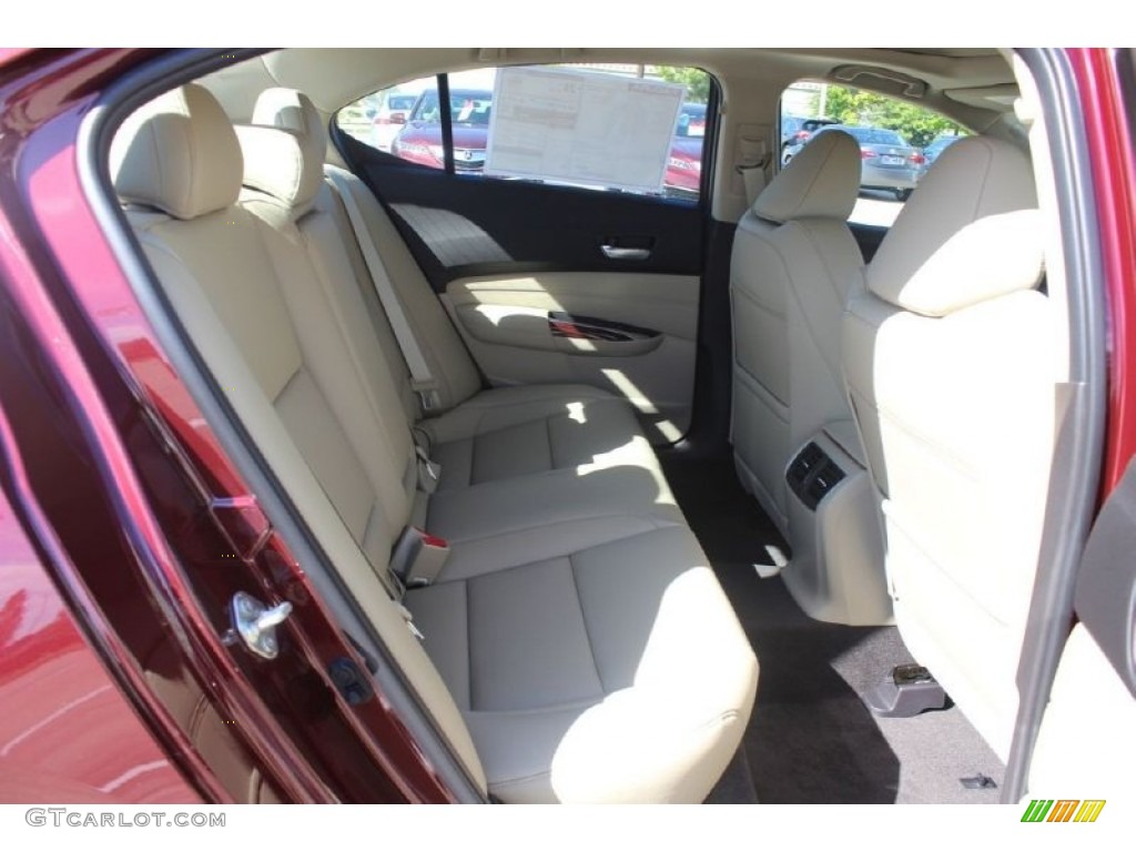 2015 TLX 2.4 - Basque Red Pearl II / Parchment photo #18