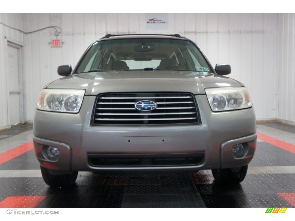2006 Forester 2.5 X - Steel Gray Metallic / Graphite Gray photo #4