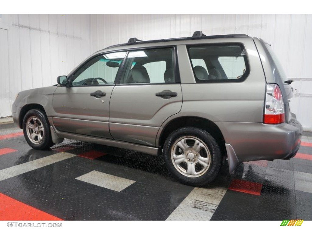 2006 Forester 2.5 X - Steel Gray Metallic / Graphite Gray photo #11