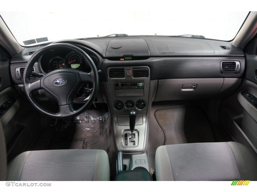 2006 Forester 2.5 X - Steel Gray Metallic / Graphite Gray photo #22