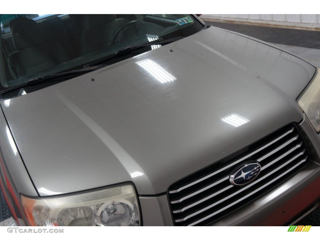2006 Forester 2.5 X - Steel Gray Metallic / Graphite Gray photo #38