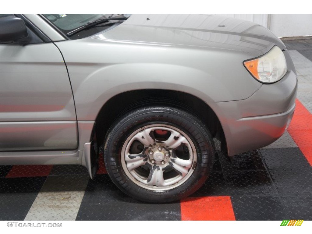 2006 Forester 2.5 X - Steel Gray Metallic / Graphite Gray photo #39