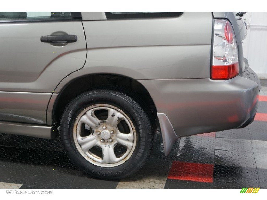 2006 Forester 2.5 X - Steel Gray Metallic / Graphite Gray photo #55