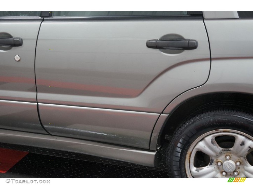 2006 Forester 2.5 X - Steel Gray Metallic / Graphite Gray photo #58