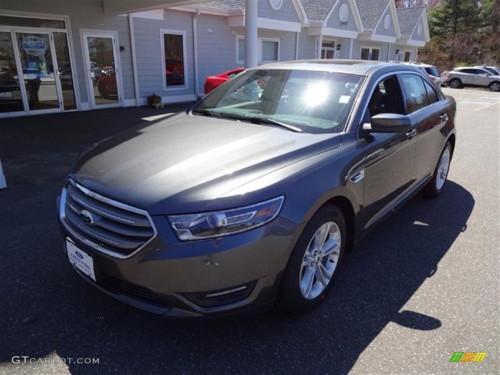 2015 Taurus SEL - Magnetic Metallic / Charcoal Black photo #3